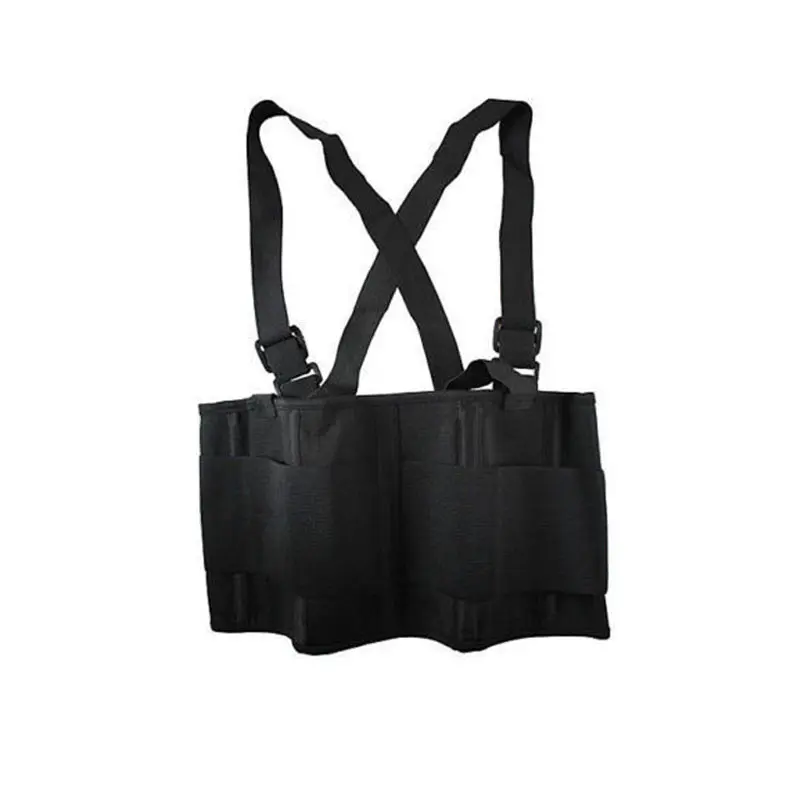 Easy to Use Breathable Medical Waist Protector Spine Brace Lumbar Back Support, Black
Easy to Use Breathable Medical Waist Protector Spine Brace Lumbar Back Support, Black