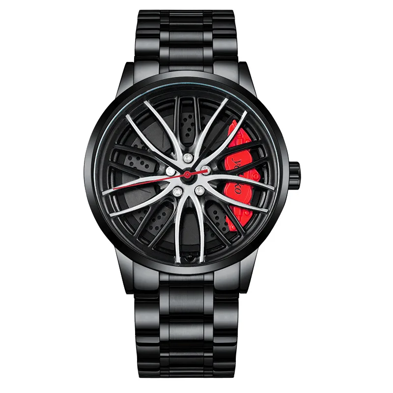 New Fashion Black Car Wheel Design Quartz Watches Men Rim Hub Wheel Male Clock relogio masculino
New Fashion Black Car Wheel Design Quartz Watches Men Rim Hub Wheel Male Clock relogio masculino