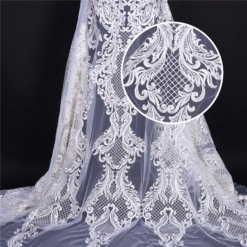 embroidered cotton lace