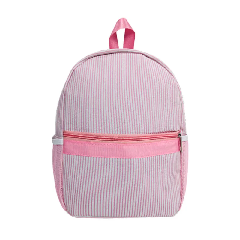Embroidered Customized Seersucker Mini Backpack Toddler With Pockets for Preschool Kindergarten Kids, As pic show
Embroidered Customized Seersucker Mini Backpack Toddler With Pockets for Preschool Kindergarten Kids, As pic show