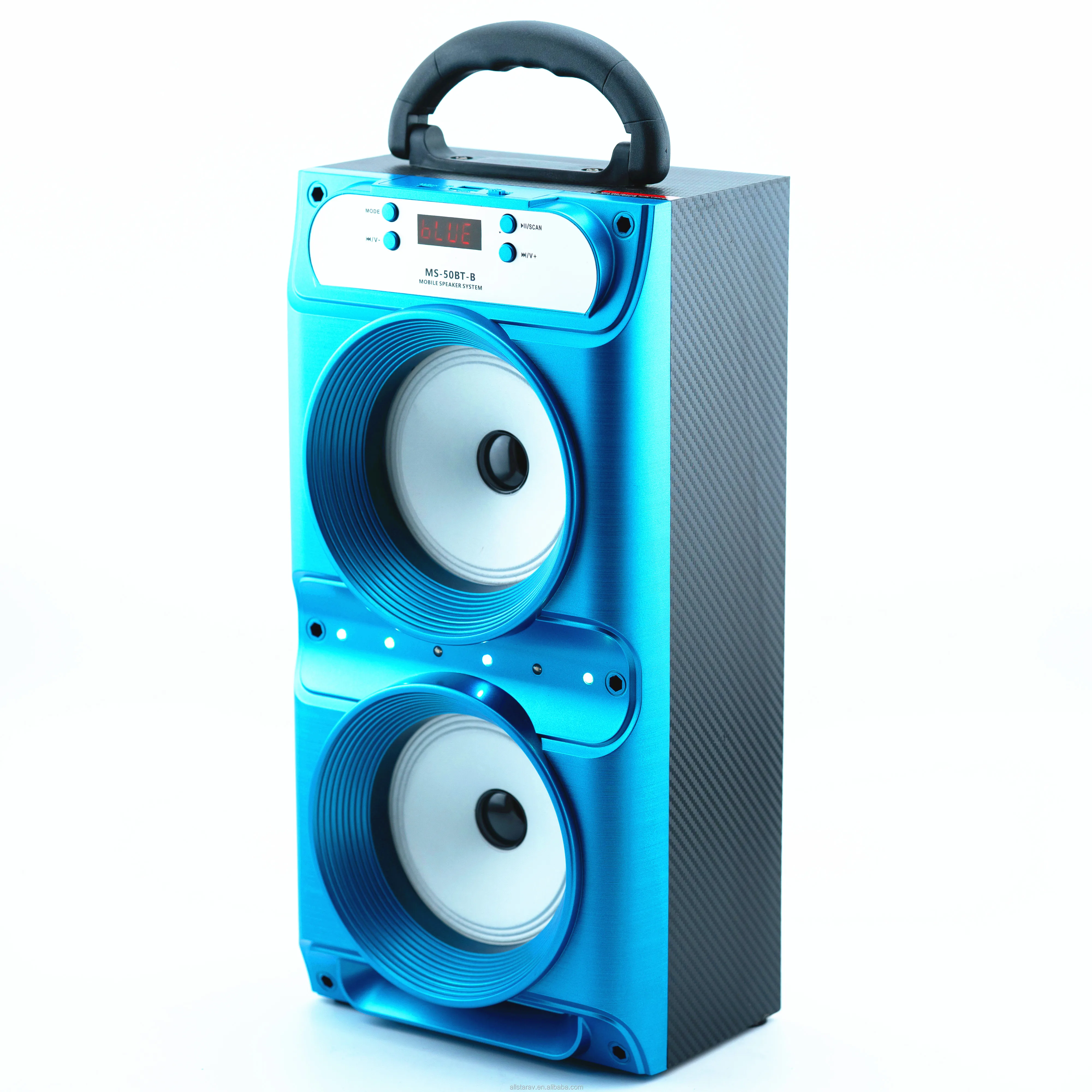 MS SPEAKER, ON SALES MS-50BT-B MP3 PORTABLE BLUETOOTH WOODEN SPEAKER STEREO WITH USB/SD/BT/FM - ANKUX.COM