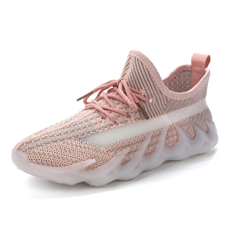 Dropshipping Summer Women's Sneakers Fly knit Mesh Casual Shoes Women's Breathable new arrival sport shoes, Pink/black/grey
Dropshipping Summer Women's Sneakers Fly knit Mesh Casual Shoes Women's Breathable new arrival sport shoes, Pink/black/grey