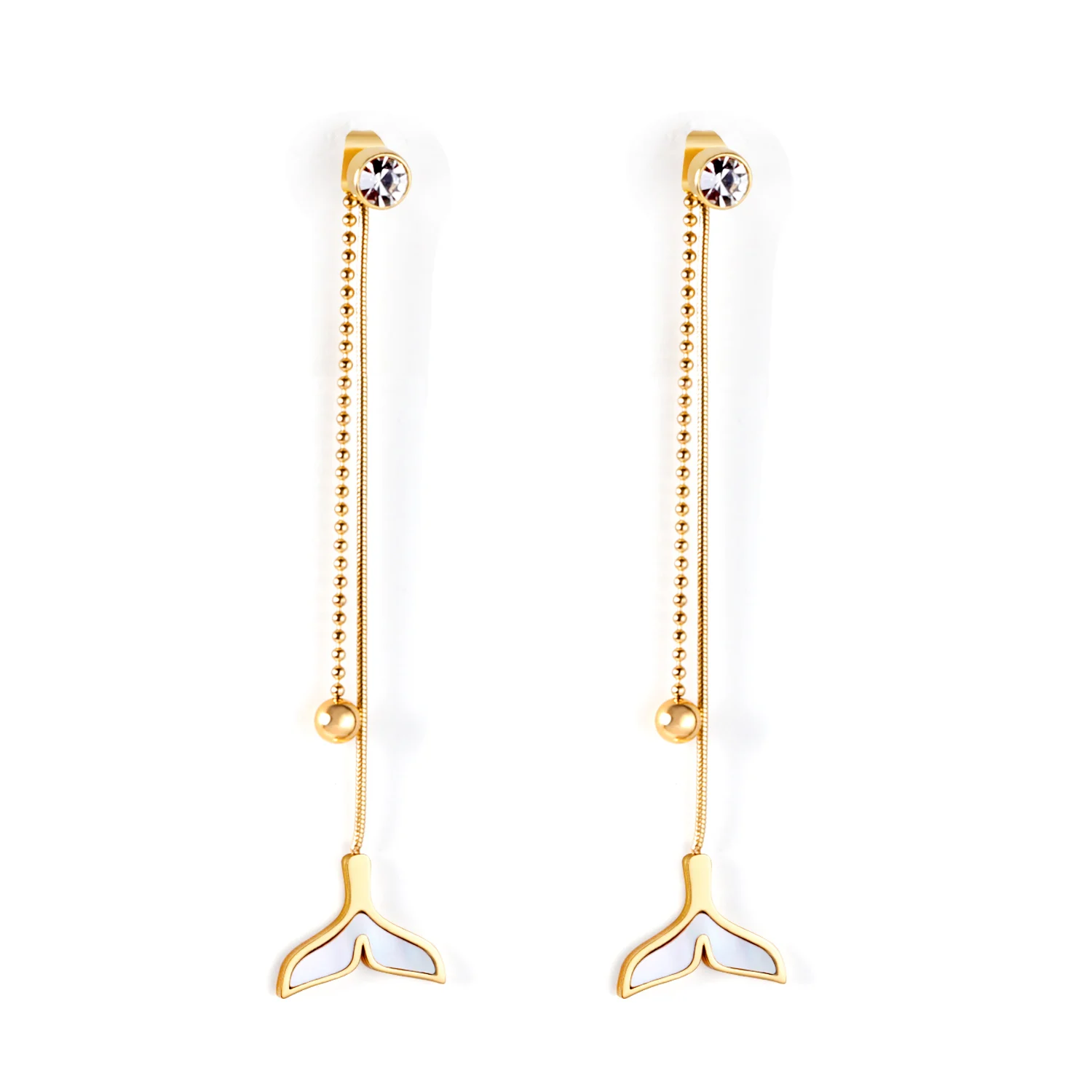 Nickle Free Earrings Jewelry Enamel Jewelry Long Gold Chain Dangle Drop Earrings Jewelry Gift, Gold/silver
Nickle Free Earrings Jewelry Enamel Jewelry Long Gold Chain Dangle Drop Earrings Jewelry Gift, Gold/silver