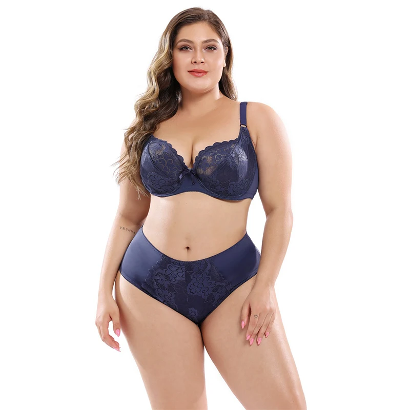 E Cup Brassiere Push up Big Size Bralette Sexy Plus Size Women's Underwear Bra & Brief Sets Lace Girl Women's Sexy Underwear
E Cup Brassiere Push up Big Size Bralette Sexy Plus Size Women's Underwear Bra & Brief Sets Lace Girl Women's Sexy Underwear