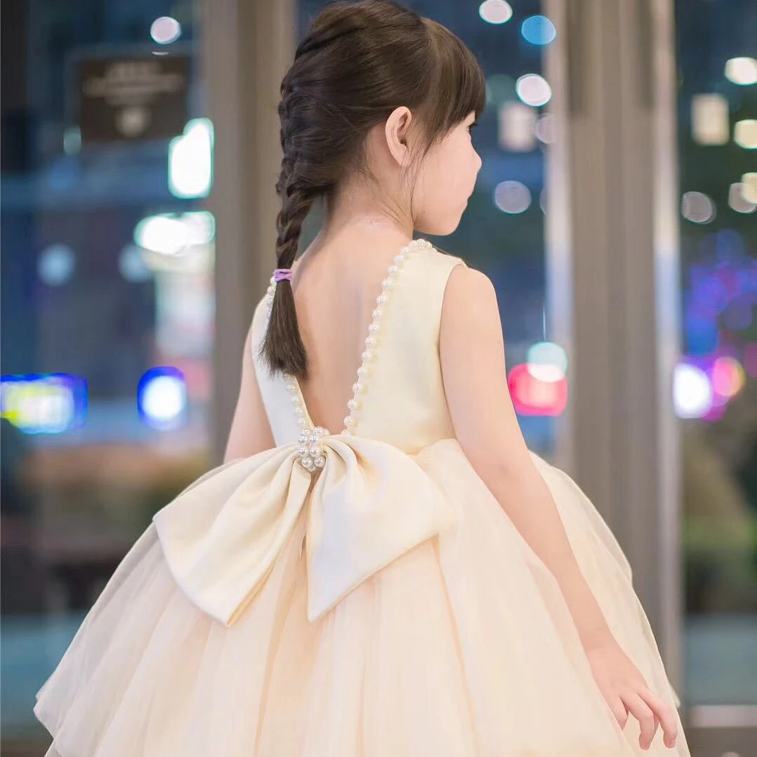 HGG19021 New White Girls Dress for Birthday Pearls Beads Princess Party Dress Kids Clothes Birthday Gown Dress
HGG19021 New White Girls Dress for Birthday Pearls Beads Princess Party Dress Kids Clothes Birthday Gown Dress