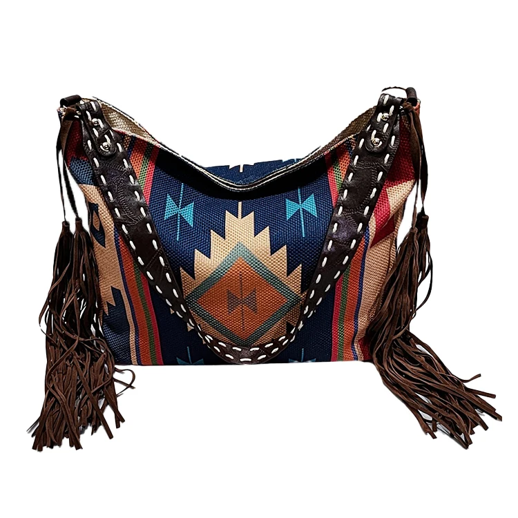EG525 Personality fashion national style ladies canvas handbags with tassels oversized vintage shoulder bag for girls womens
EG525 Personality fashion national style ladies canvas handbags with tassels oversized vintage shoulder bag for girls womens