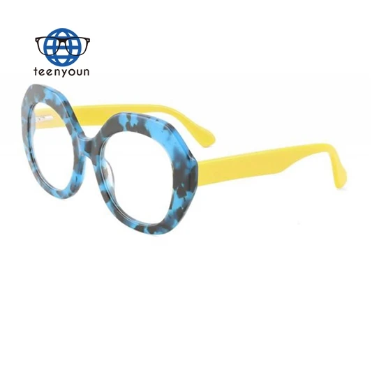 Teenyoun Design Retro Unisex Handmade Acetate Round Optical Glasses Thick Eyewear Frames For Women
Teenyoun Design Retro Unisex Handmade Acetate Round Optical Glasses Thick Eyewear Frames For Women