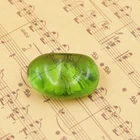 Handmade glass pen holder by china factory