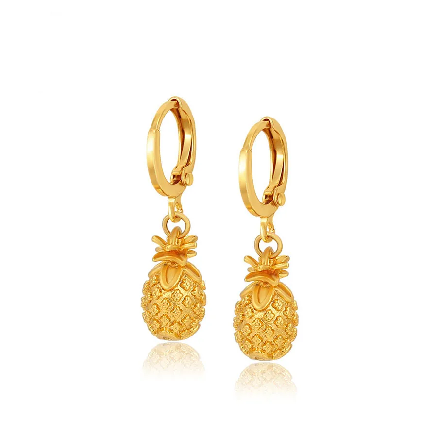 A00329053 xuping jewelry New design personality creative holiday style cute pineapple 24K gold-plated earrings
A00329053 xuping jewelry New design personality creative holiday style cute pineapple 24K gold-plated earrings