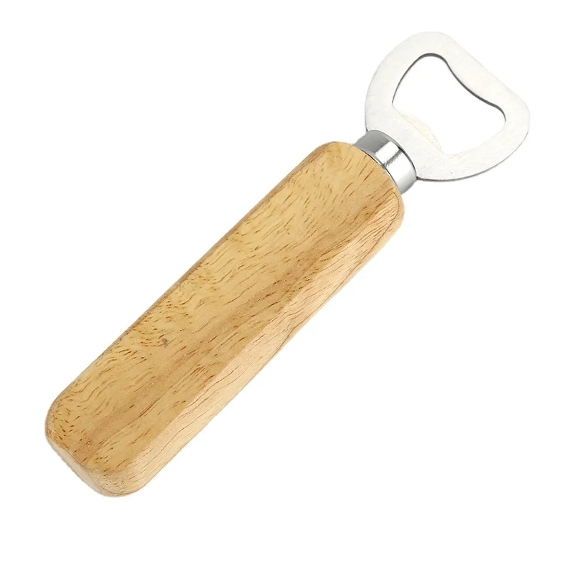 Wooden Handle Stainless Steel Beer Bottle Opener Drinks Bottle Opener For Home party Bar Bartenders
Wooden Handle Stainless Steel Beer Bottle Opener Drinks Bottle Opener For Home party Bar Bartenders