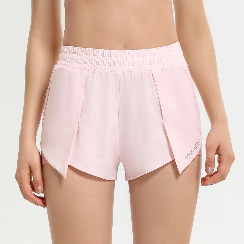 2021hot sale 2 in 1 sham two pieces high waist running shorts with side pocket fitness tight tummy flat sports shorts for women, Customized colors
2021hot sale 2 in 1 sham two pieces high waist running shorts with side pocket fitness tight tummy flat sports shorts for women, Customized colors