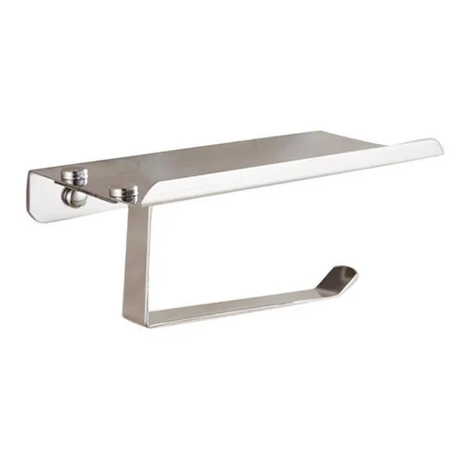 MZL Bathroom Paper Phone Roll Holder With Shelf Mobile Towel Rack Toilet Stainless Steel Paper Holder, As picture
MZL Bathroom Paper Phone Roll Holder With Shelf Mobile Towel Rack Toilet Stainless Steel Paper Holder, As picture