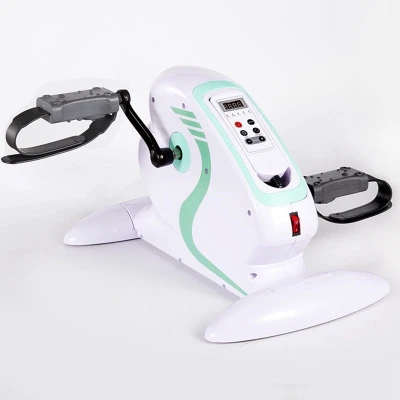 

Electronic Portable Legs Foot Cycle Mini under desk elliptical stepper machine cross trainer Pedal exerciser bike for elderly