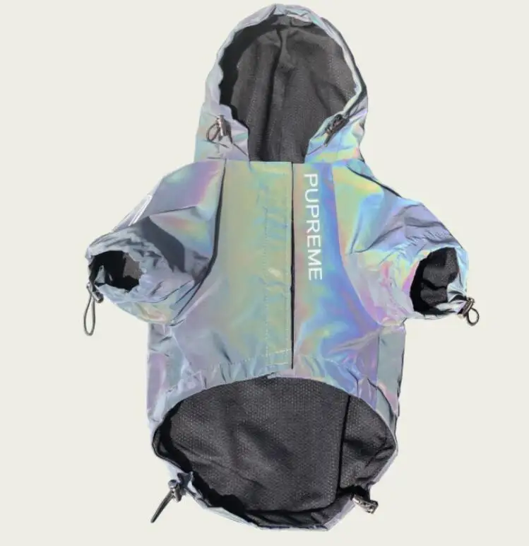 Wholesale waterproof reflective safety pet dog fashion jacket vest coat for dog outside running, Black
Wholesale waterproof reflective safety pet dog fashion jacket vest coat for dog outside running, Black