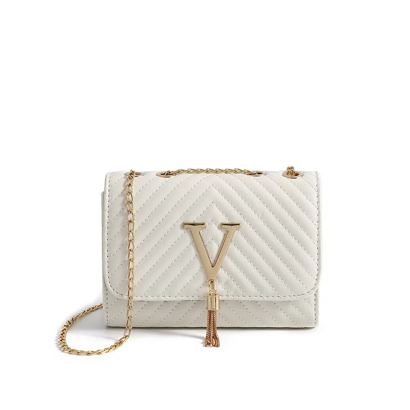 2021 New chain bag Women's tassel crossbody bag one shoulder women's bag, As picture
2021 New chain bag Women's tassel crossbody bag one shoulder women's bag, As picture