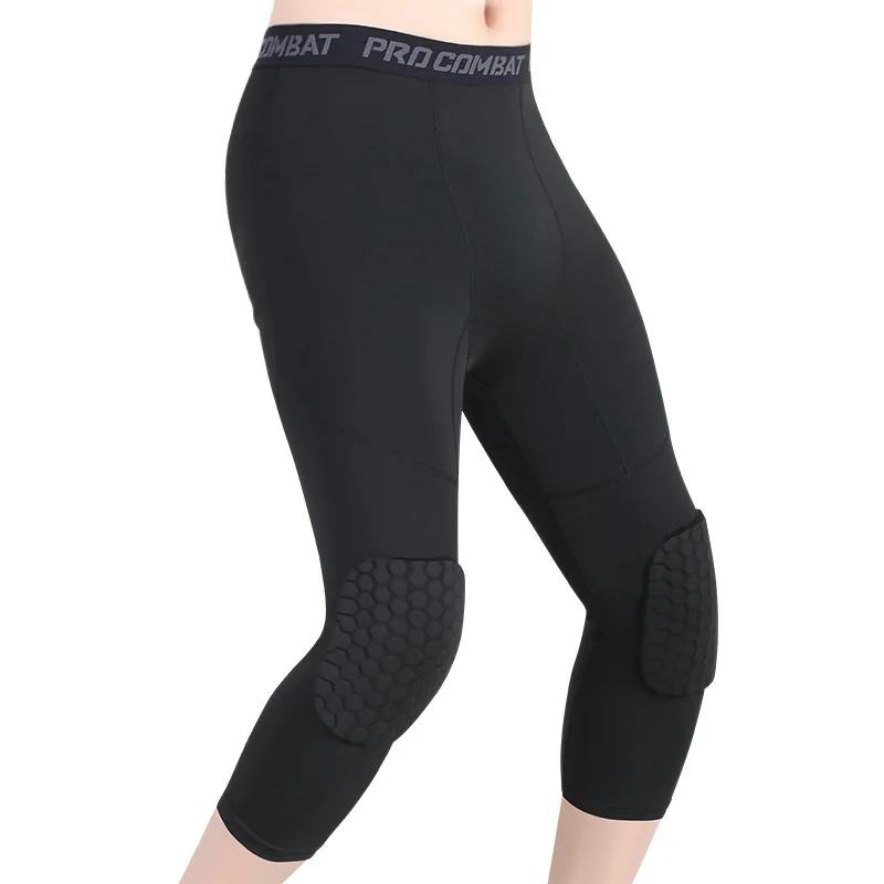 Seven-point tight sports anti-collision pants anti-collision honeycomb basketball knee pads outdoor sports goods protective gear
Seven-point tight sports anti-collision pants anti-collision honeycomb basketball knee pads outdoor sports goods protective gear