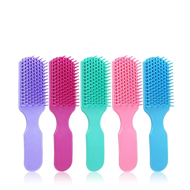 New Arrival Hair Detangler Brush for Natural Hair Anti-static Curling Hair Brush Comb, Purple, pink, rose red, green, blue
New Arrival Hair Detangler Brush for Natural Hair Anti-static Curling Hair Brush Comb, Purple, pink, rose red, green, blue
