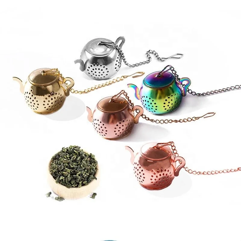 High Quality Rose Gold Stainless Steel Tea Infuser Round Metal Soup Teapot Shape Ball Holder Infuser, Silver,gold,rose gold,rainbow
High Quality Rose Gold Stainless Steel Tea Infuser Round Metal Soup Teapot Shape Ball Holder Infuser, Silver,gold,rose gold,rainbow