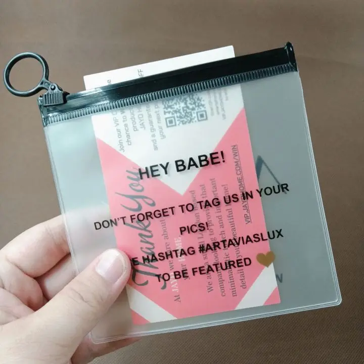 Wholesale Custom Logo High Quality Self-Sealing PVC Frosted Zipper Bags for Packing
Wholesale Custom Logo High Quality Self-Sealing PVC Frosted Zipper Bags for Packing