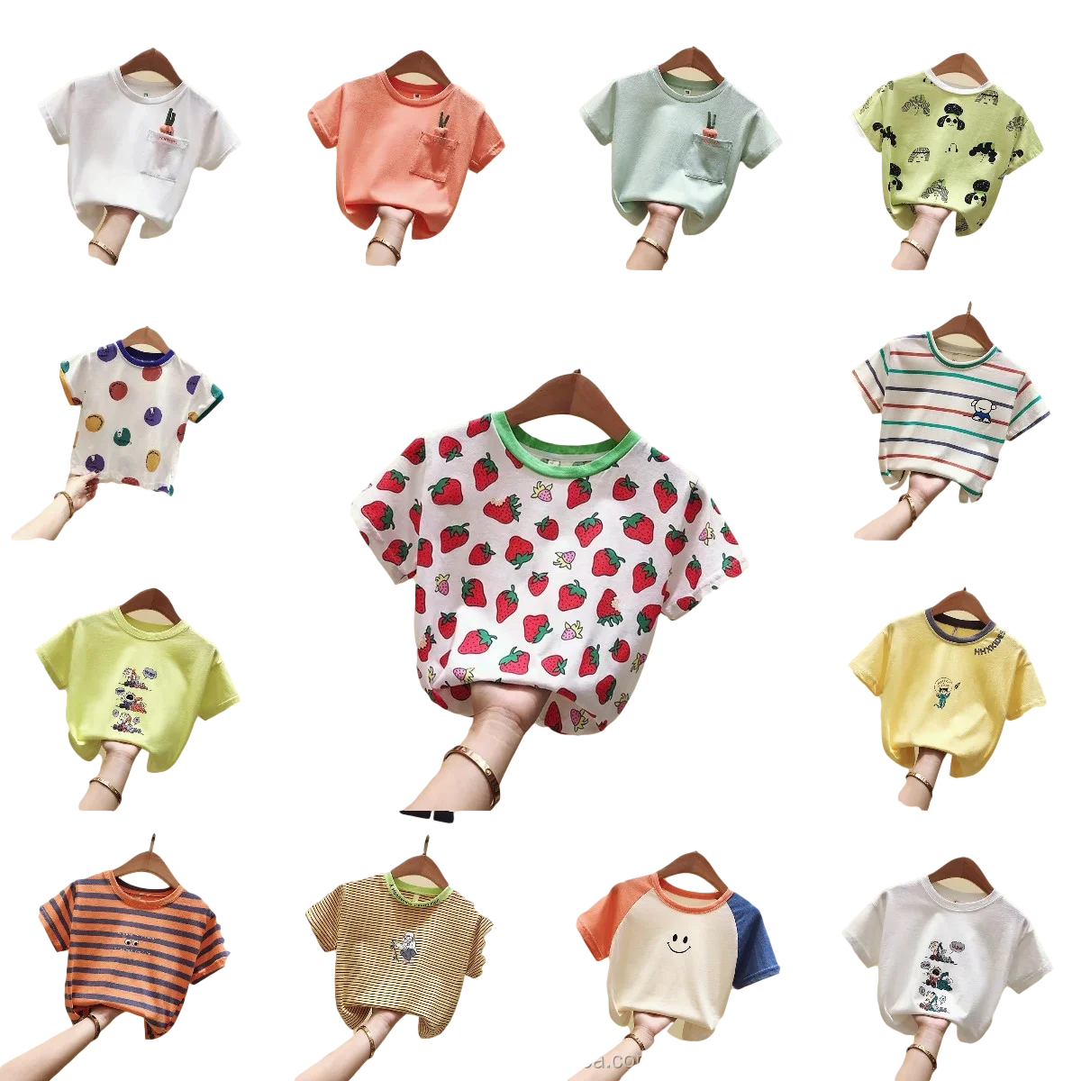 High quality new bulk T-shirt for children short sleeves 100% cotton T-shirt for children factory wholesale, Picture
High quality new bulk T-shirt for children short sleeves 100% cotton T-shirt for children factory wholesale, Picture