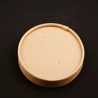 Disposable 8oz Kraft Paper Bowl Packaging Cup Fruit Salad Bowl