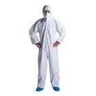 Disposable Type 5 Type 6 Antistatic Industrial Medical SMS PP Microporous Coverall Flame Retardant Protective Coverall