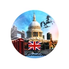 Factory Custom Polyresin Fridge Magnet For London Souvenir