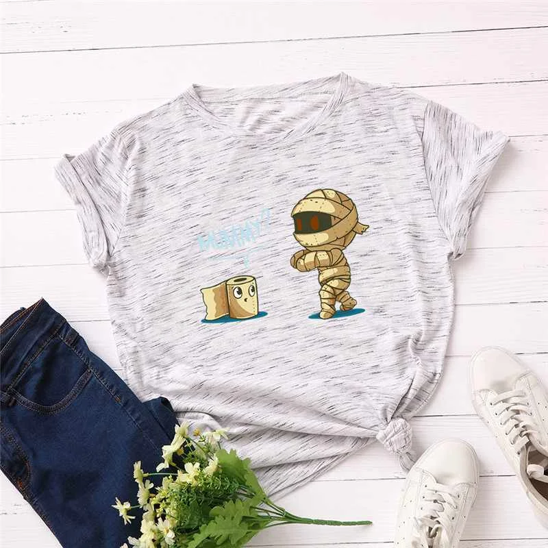 Summer Clothing Women T Shirt Fashion Printed Round Neck Short Sleeve Woman Tee Tops Cotton T-shirt, Customized color 
Summer Clothing Women T Shirt Fashion Printed Round Neck Short Sleeve Woman Tee Tops Cotton T-shirt, Customized color