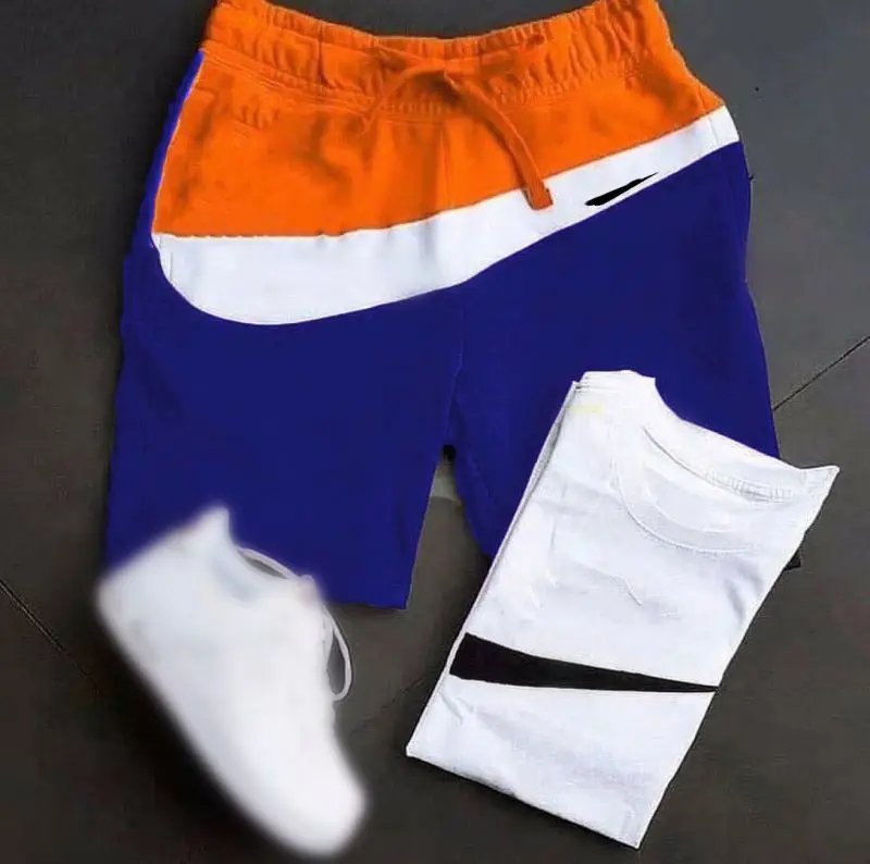 RIJIAXIN customized 2021 men's summer trend casual sports shorts famous brands LOGO two piece set tracksuit mens
RIJIAXIN customized 2021 men's summer trend casual sports shorts famous brands LOGO two piece set tracksuit mens