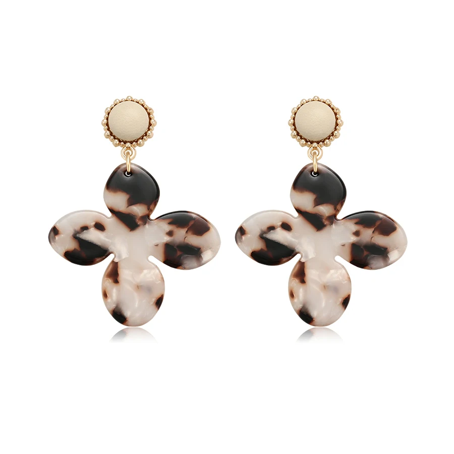 BLE-990 xuping new arrival classical stainless steel earrings leopard colored acrylic drop earrings
BLE-990 xuping new arrival classical stainless steel earrings leopard colored acrylic drop earrings