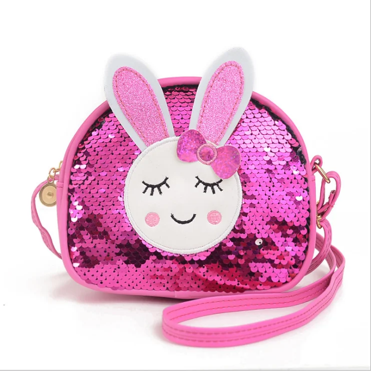 Fashion Sequins Children's Crossbody Bag Pink Black Girl Messenger Bag Cute Bunny Princess Round Shoulder Bag For Girls Gifts, Red/ purple/ blue/ black/ dark pink/ light pink
Fashion Sequins Children's Crossbody Bag Pink Black Girl Messenger Bag Cute Bunny Princess Round Shoulder Bag For Girls Gifts, Red/ purple/ blue/ black/ dark pink/ light pink