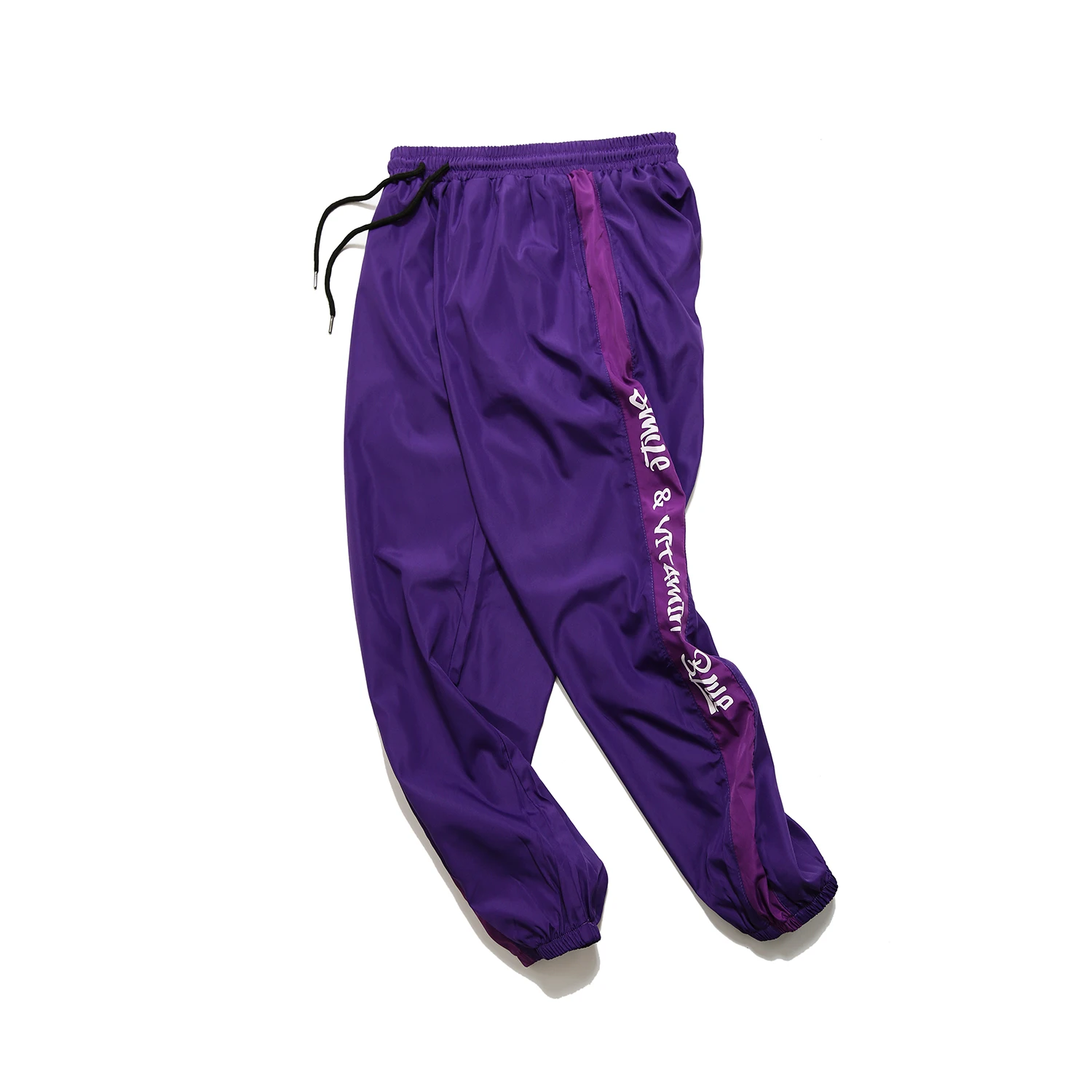 Customized and RTS 100% Polyester Streetwear Drawstring Loose Casual Sports Hip-hop Violet Jogger Pants Men
Customized and RTS 100% Polyester Streetwear Drawstring Loose Casual Sports Hip-hop Violet Jogger Pants Men