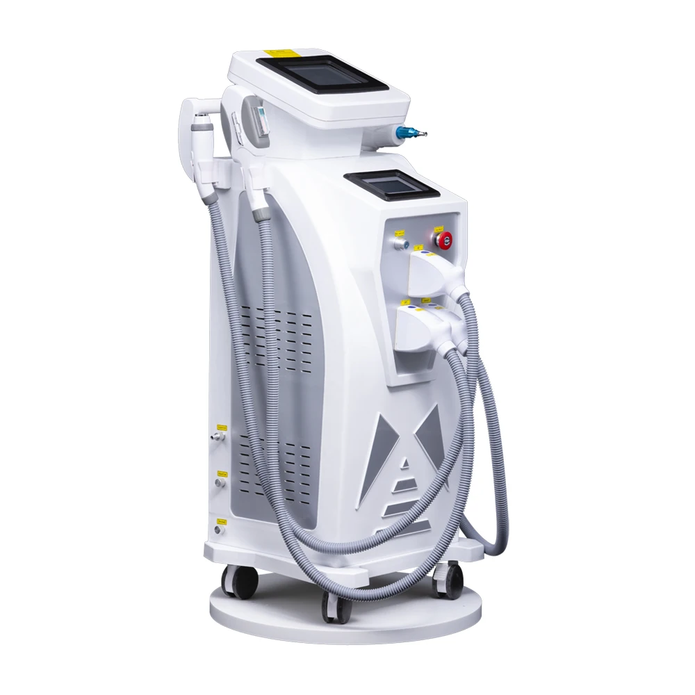 Double screen IPL laser hair removal machine fast effective laser epilator tattoo removal machine
Double screen IPL laser hair removal machine fast effective laser epilator tattoo removal machine
