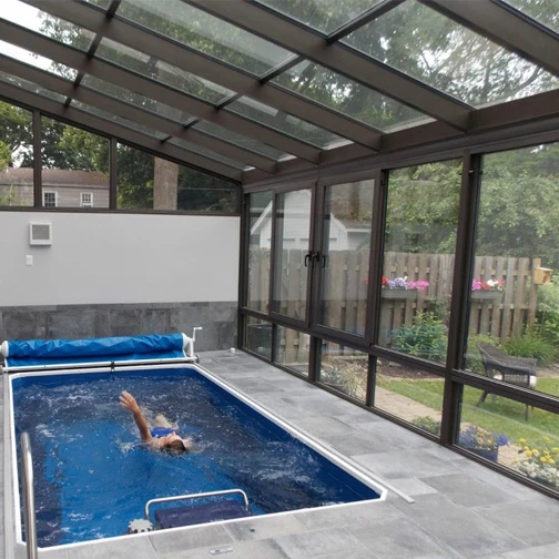 Cayoe Commercial aluminum frame glass swimming pool enclosures, White, balck,can be customizable
Cayoe Commercial aluminum frame glass swimming pool enclosures, White, balck,can be customizable