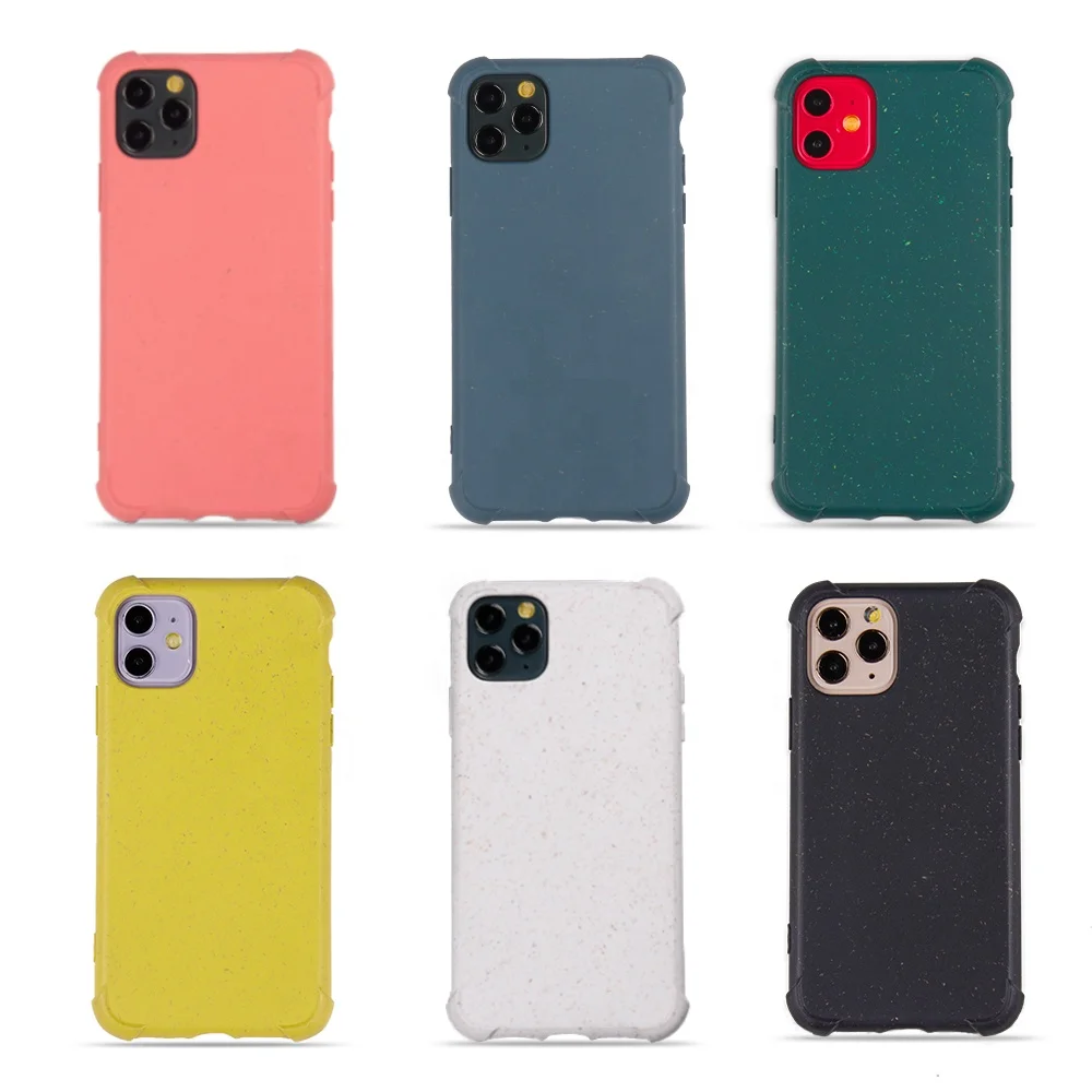 2020 New Trend Biodegradable Products 100% Compostable Material Phone Case for iPhone 11 Pro Max, 6 colors
2020 New Trend Biodegradable Products 100% Compostable Material Phone Case for iPhone 11 Pro Max, 6 colors