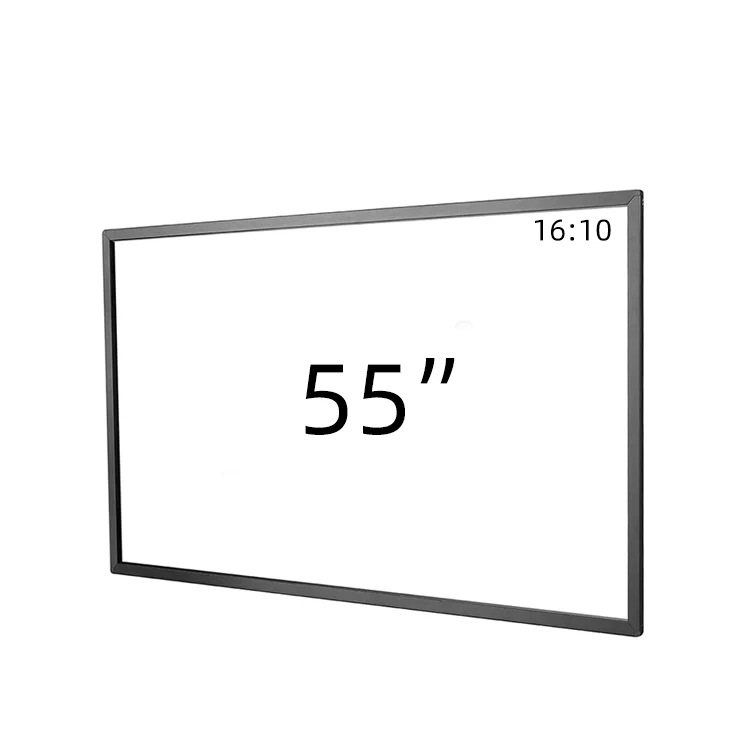 55 inch customized size infrared ir touch screen frame for LED LCD monitor Touch Screen Panel, Black
55 inch customized size infrared ir touch screen frame for LED LCD monitor Touch Screen Panel, Black