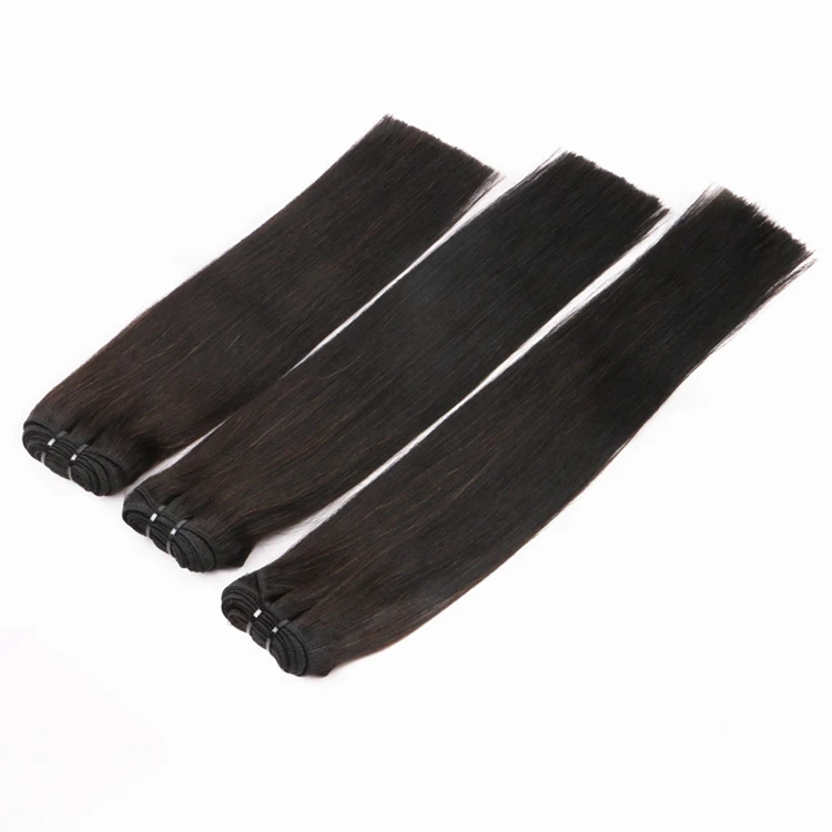 

XUCHANG HARMONY 1pc 100g/pc 12" 14" 16" Natural Color Straight Cuticle Aligned Virgin Remy 100% Human Hair Weave Bundles
