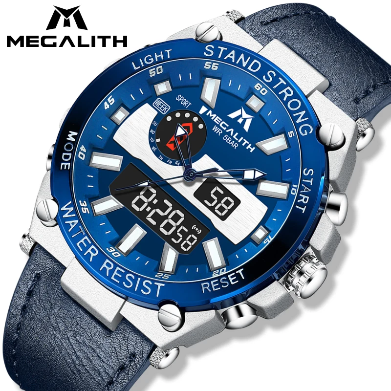 MEGALITH Factory Price New Men Modern Watch Fashion Luxury Brand Stainless Steel Back Japan Quartz Original Design Wristwatch
MEGALITH Factory Price New Men Modern Watch Fashion Luxury Brand Stainless Steel Back Japan Quartz Original Design Wristwatch