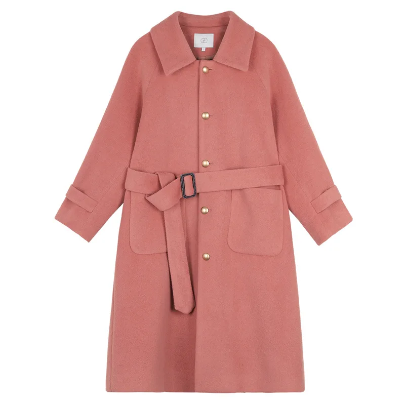 Coat Female Middle-length Autumn and Winter Korean Version of The Fashion Temperament of A Small Woman All-match Windshields
Coat Female Middle-length Autumn and Winter Korean Version of The Fashion Temperament of A Small Woman All-match Windshields