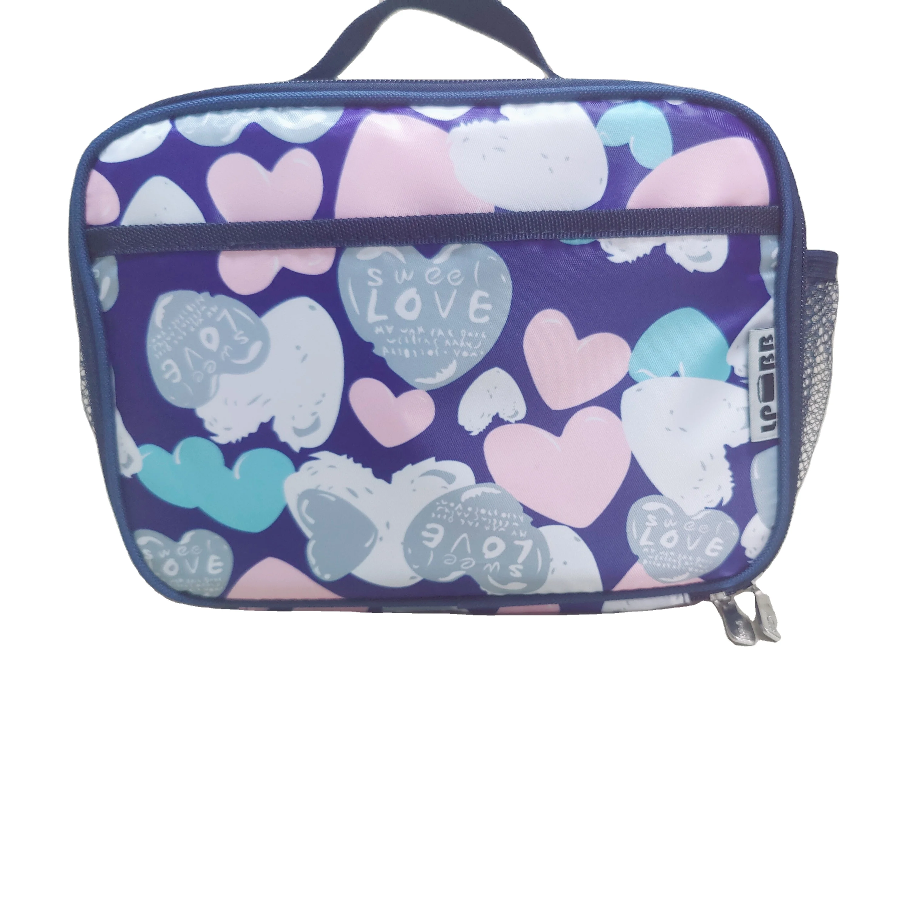 Fashion Lunch Bag EVA Foil Insulated Cooler Bags Lunch Box Kids Zipper Cartoon love, Navy
Fashion Lunch Bag EVA Foil Insulated Cooler Bags Lunch Box Kids Zipper Cartoon love, Navy