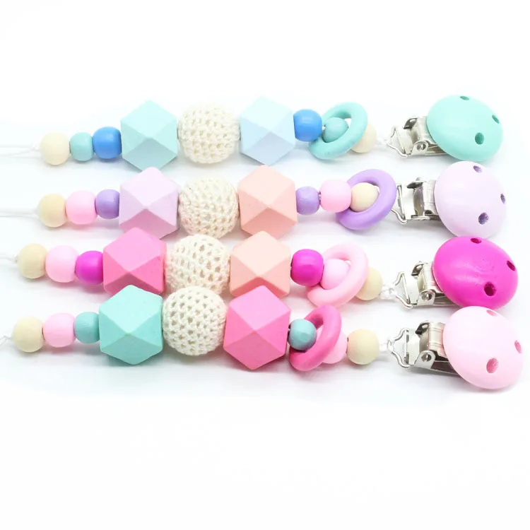 Baby Cartoon Pacifier Holders Soother Chain Pacifier Clip Teething Chain Toys Baby Pacifier Clips Wooden M94
Baby Cartoon Pacifier Holders Soother Chain Pacifier Clip Teething Chain Toys Baby Pacifier Clips Wooden M94