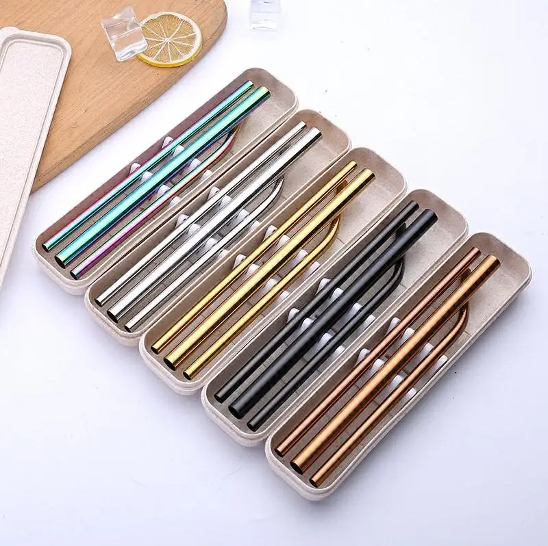 Reusable straight and bendable stainless straw 6mm 8mm 12mm stainless steel straw with brush, Customized
Reusable straight and bendable stainless straw 6mm 8mm 12mm stainless steel straw with brush, Customized