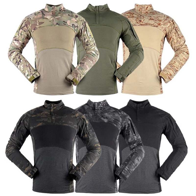 Free Shipping Outdoors Military Tactical Frog Clothes Long Sleeve Hiking Camping Sport Shirt Training Wear Resistant Tops Male
Free Shipping Outdoors Military Tactical Frog Clothes Long Sleeve Hiking Camping Sport Shirt Training Wear Resistant Tops Male