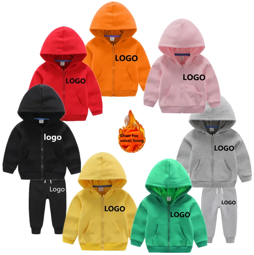 Custom Brand Girls Sport Clothing Sets Kids Sweat Suits Children Boys 100% Cotton Hoodies Pullover Set Kids Track Jogger Outfit, Customized color
Custom Brand Girls Sport Clothing Sets Kids Sweat Suits Children Boys 100% Cotton Hoodies Pullover Set Kids Track Jogger Outfit, Customized color