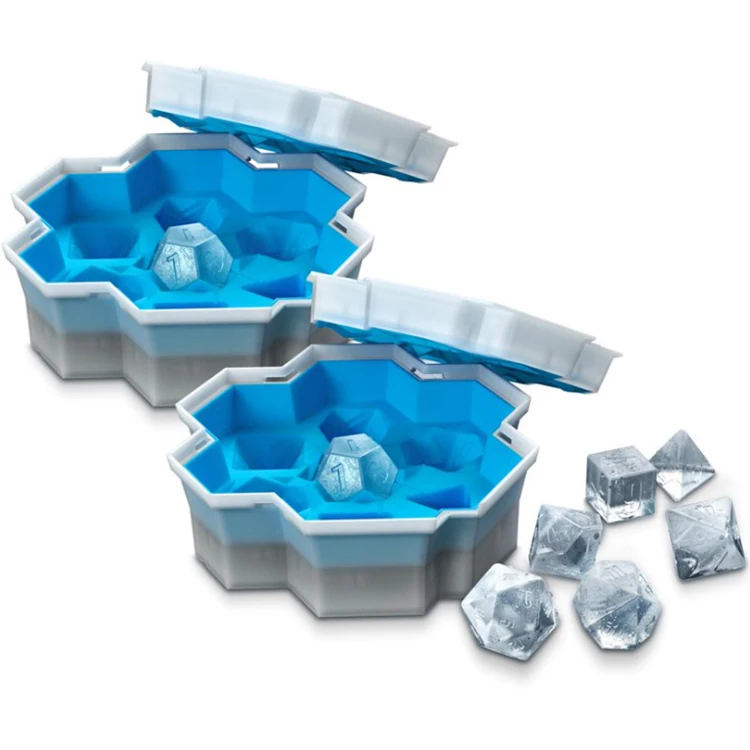 2021 New silicone ice dice cube mold Polygonal creative hot sales ice tray dice mould silicon ice lattice mold, Picture color
2021 New silicone ice dice cube mold Polygonal creative hot sales ice tray dice mould silicon ice lattice mold, Picture color