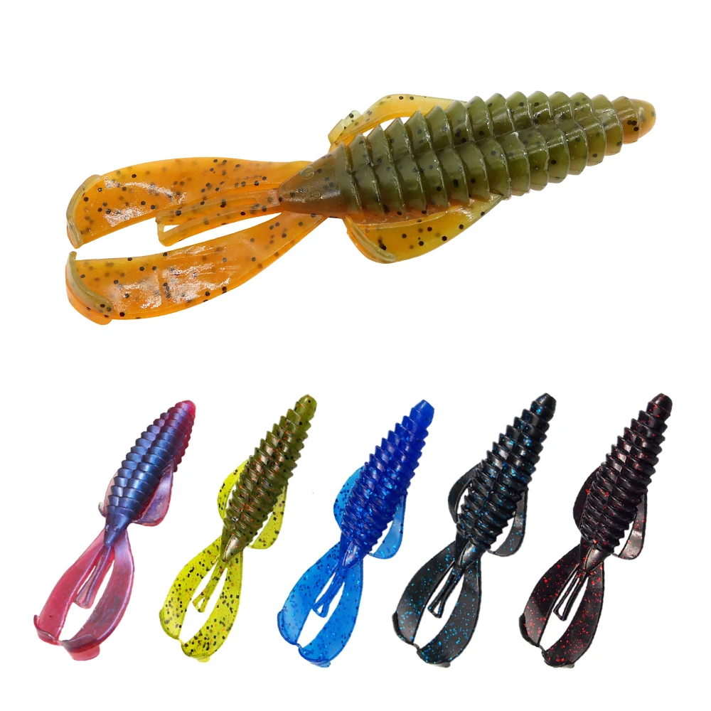 ESFISHIN artificial soft fishing bait Rage Bug Craw100mm 8.2g 6pcs saltwater lures soft plastic lure
ESFISHIN artificial soft fishing bait Rage Bug Craw100mm 8.2g 6pcs saltwater lures soft plastic lure