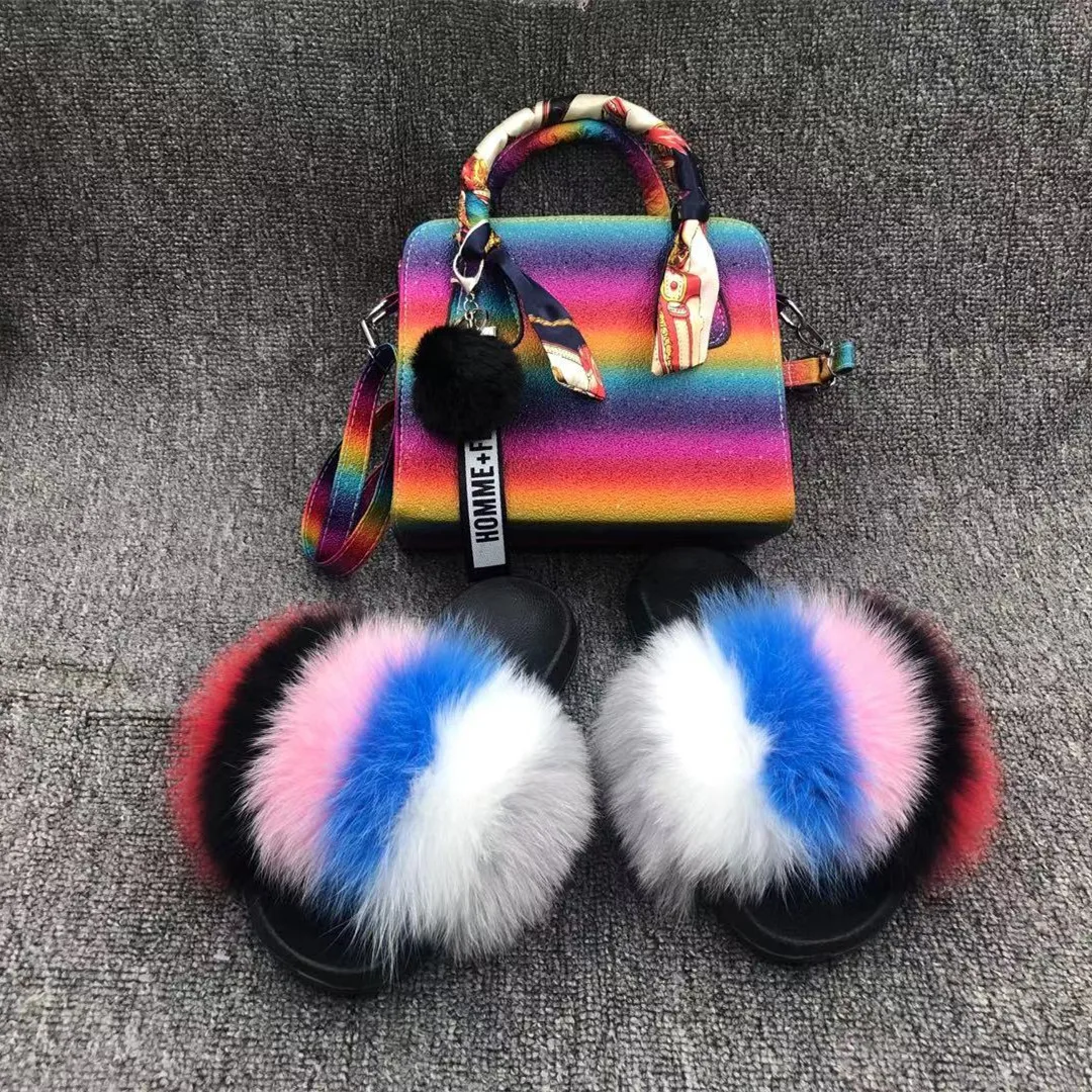 Hot Sale Wholesale Slippers Brown Fluffy Furry Sandal Slipper Slide Fur Slides With Purse Set, Black,white,pink
Hot Sale Wholesale Slippers Brown Fluffy Furry Sandal Slipper Slide Fur Slides With Purse Set, Black,white,pink
