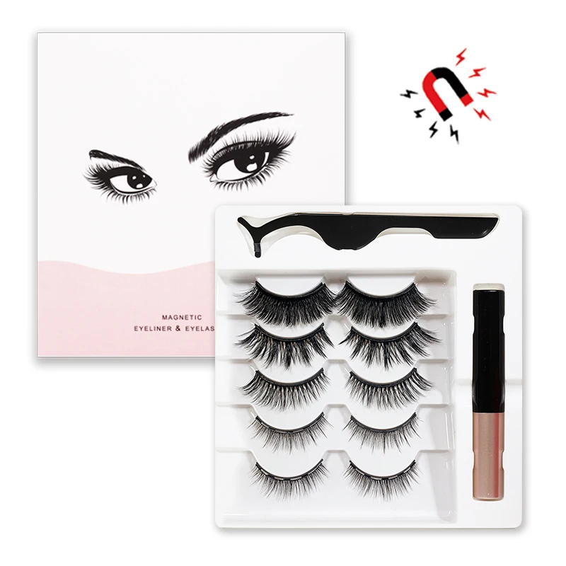 5 Pair Magnetic Eyelashes Eye Lashes Vendor With Case Gift Packaging
5 Pair Magnetic Eyelashes Eye Lashes Vendor With Case Gift Packaging