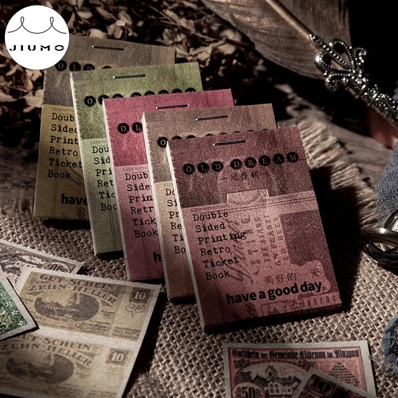 8 Styles Retro European Double-Sided Bill Card Paper Creative Retro Journal Decorative Source Material Book Paper Supplies JIUMO
8 Styles Retro European Double-Sided Bill Card Paper Creative Retro Journal Decorative Source Material Book Paper Supplies JIUMO