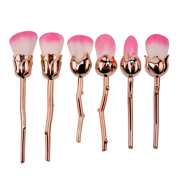 Newest design private label 6pcs maquillaje makeup brush set silvery rose flower brush, Silvery;green;rose gold;pink or colorful
Newest design private label 6pcs maquillaje makeup brush set silvery rose flower brush, Silvery;green;rose gold;pink or colorful